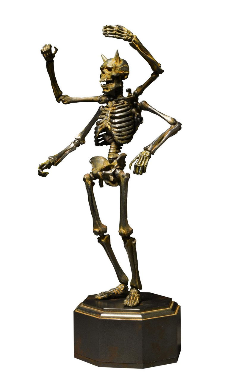 KT Project KT-005 Takeya Freely Figure: Skeleton Iron Rust Edition image 1