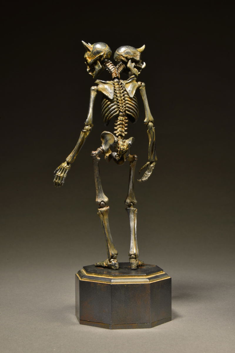 KT Project KT-005 Takeya Freely Figure: Skeleton Iron Rust Edition image 12