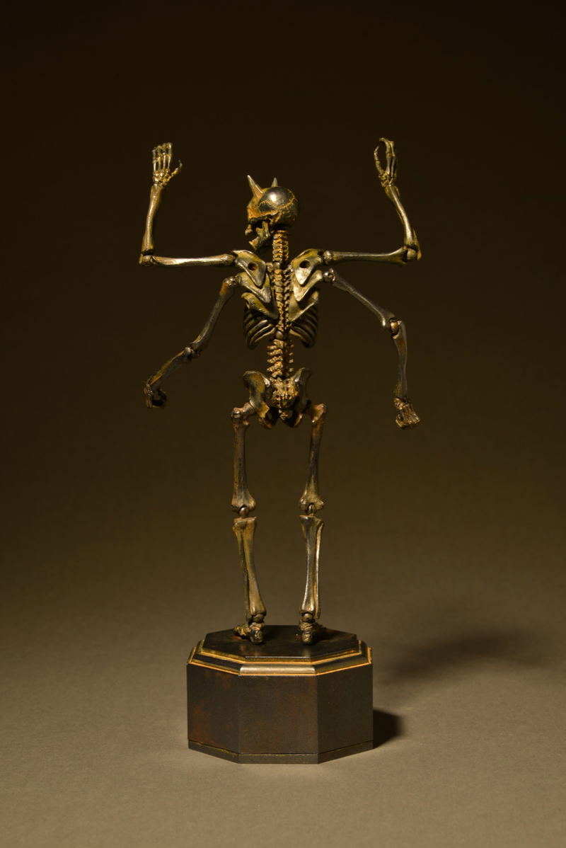 KT Project KT-005 Takeya Freely Figure: Skeleton Iron Rust Edition image 13