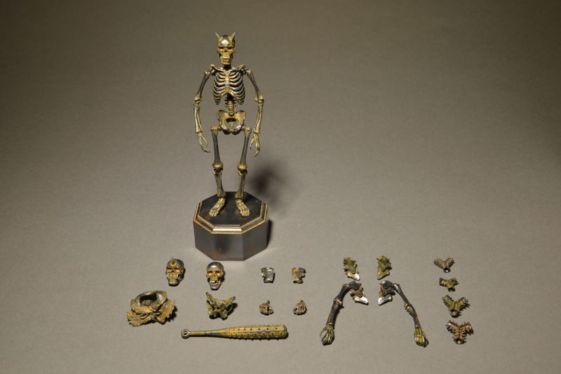 KT Project KT-005 Takeya Freely Figure: Skeleton Iron Rust Edition image 14