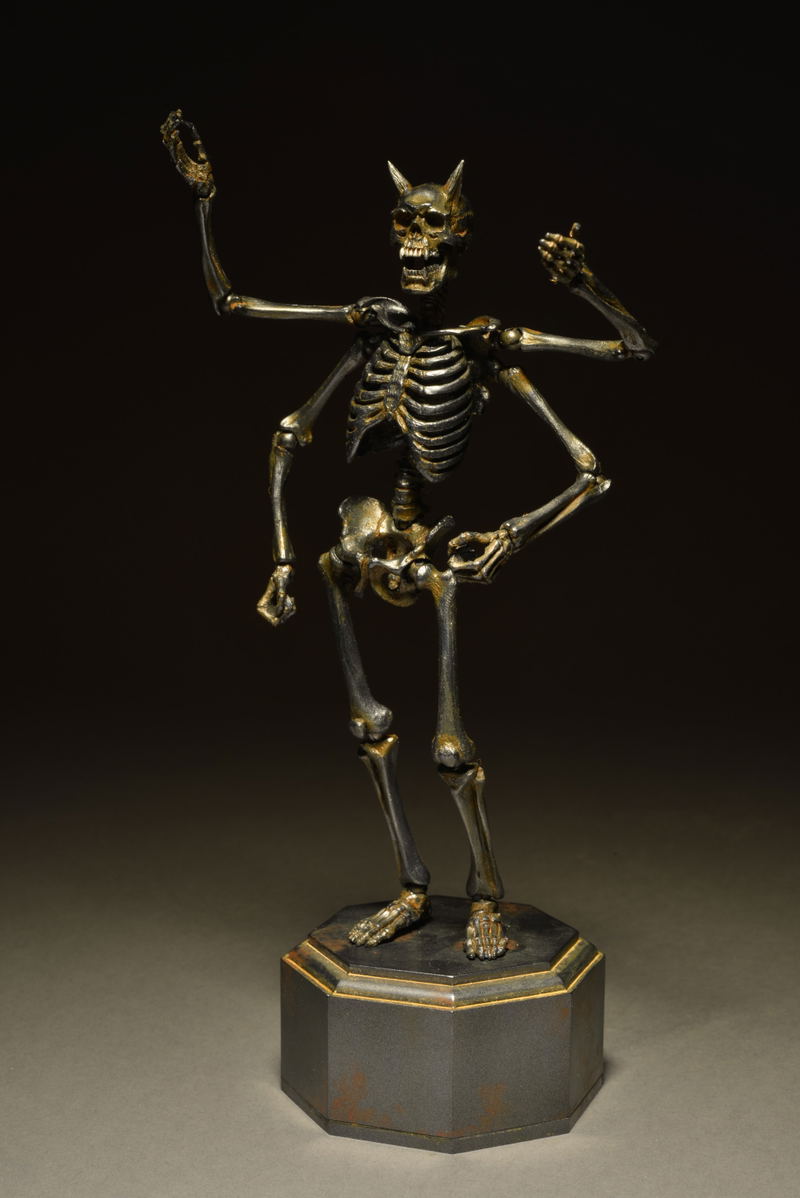 KT Project KT-005 Takeya Freely Figure: Skeleton Iron Rust Edition image 3