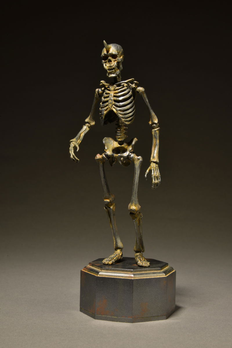 KT Project KT-005 Takeya Freely Figure: Skeleton Iron Rust Edition image 8