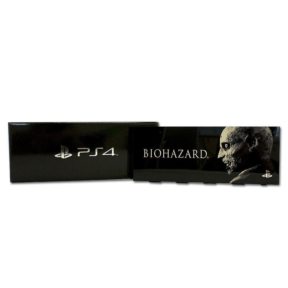 バイオハザードPS4フェイスプレート PlayStation 4 HDD Bay Cover Biohazard Zombie Version (Black) for