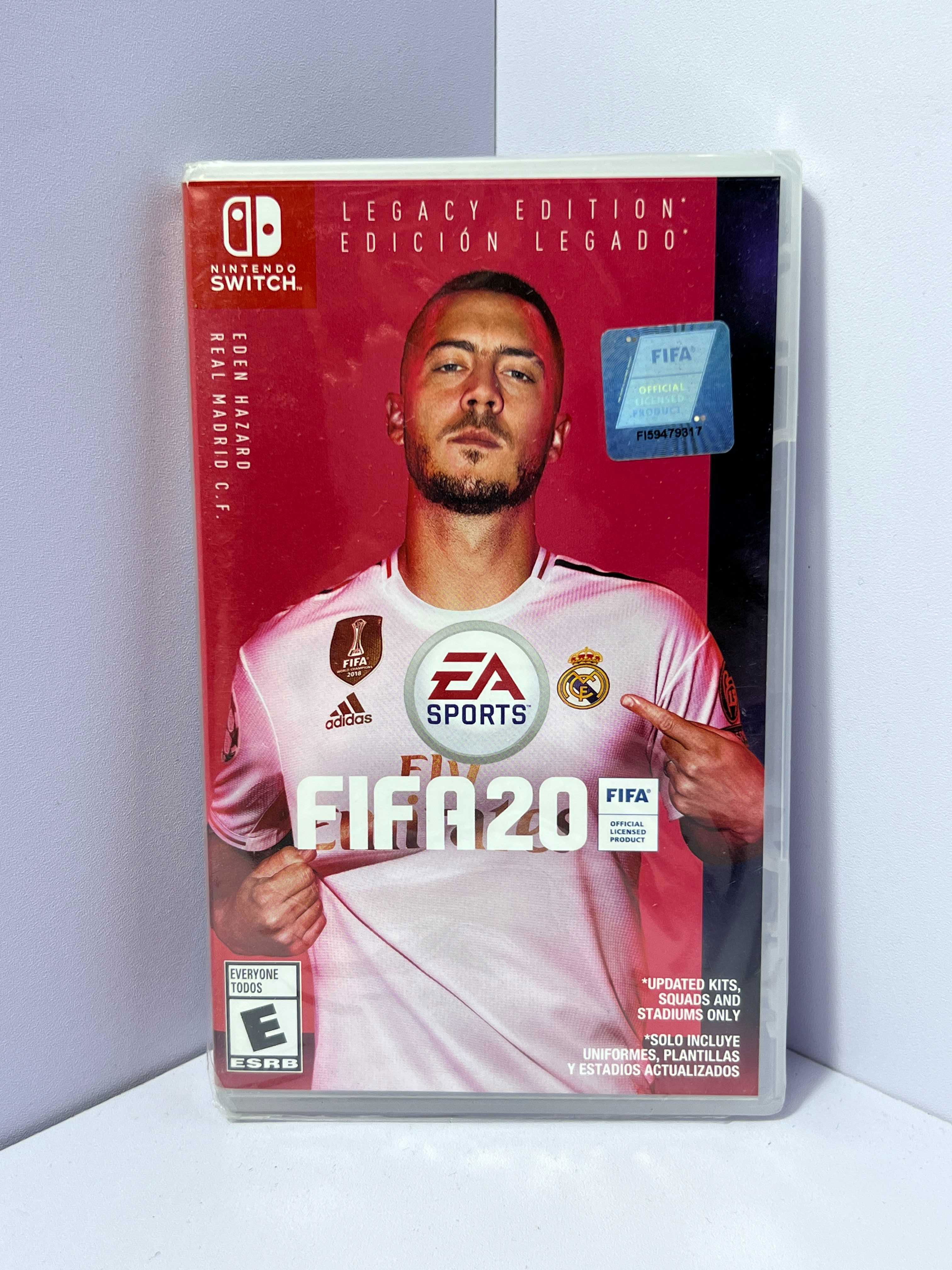 Auction of FIFA 20 [Legacy Edition] for Nintendo Switch - Bitcoin