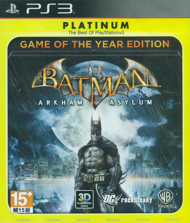Batman: Arkham Asylum [Game of the Year Edition] (Platinum) (English) image 1