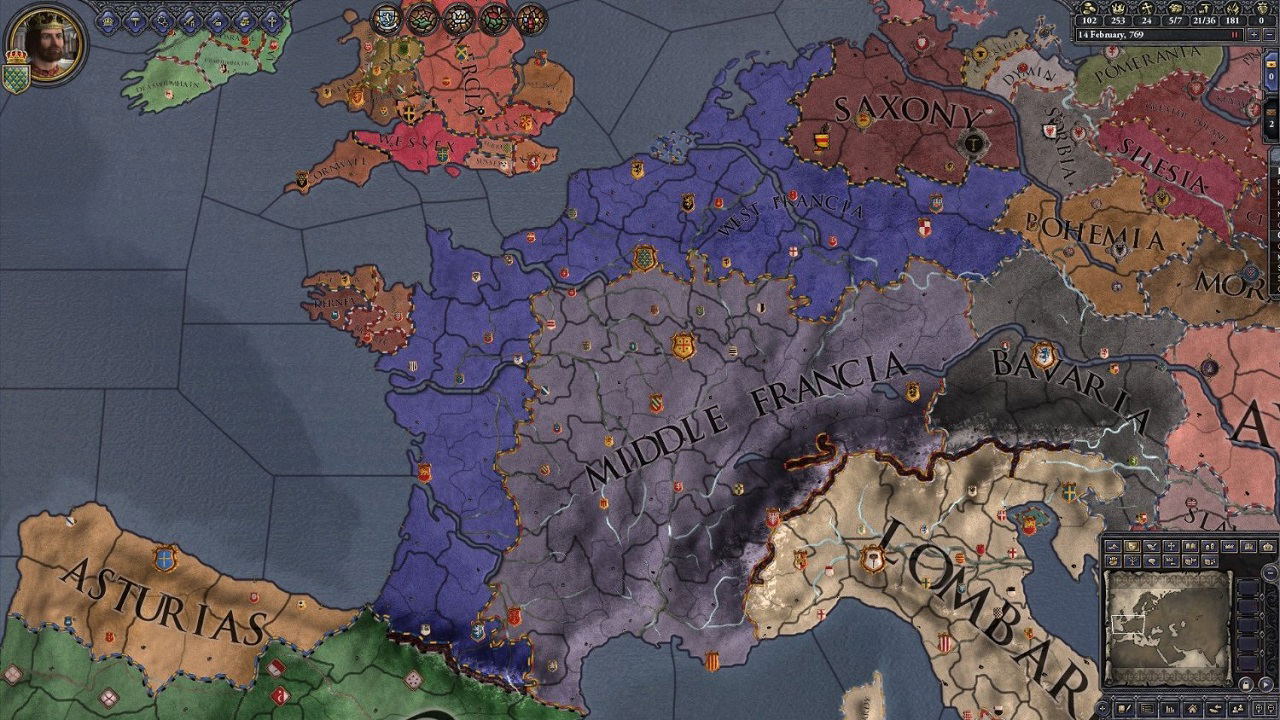 Crusader Kings II: Charlemagne (DLC) STEAM DLC digital 対応 Windows