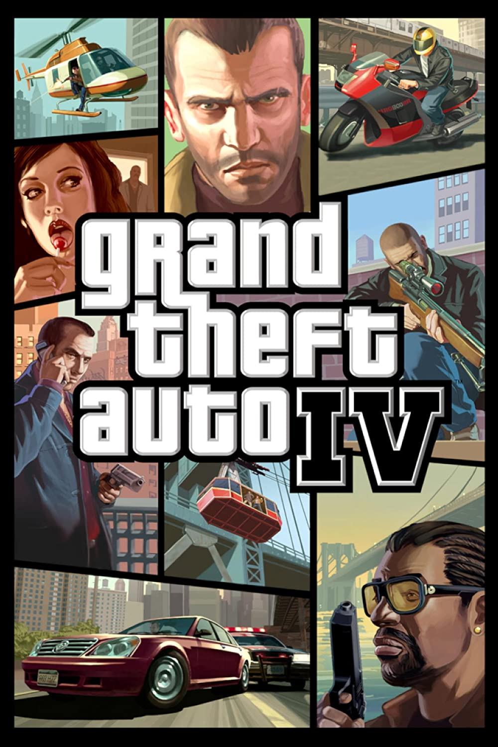 Grand Theft Auto IV The Complete Edition 4 GTA for PC Game Steam Key Region  Free