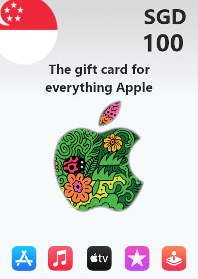 Apple Gift Card 100 SGD | Singapore Account <span class="ext ext_digital">digital</span> image 1