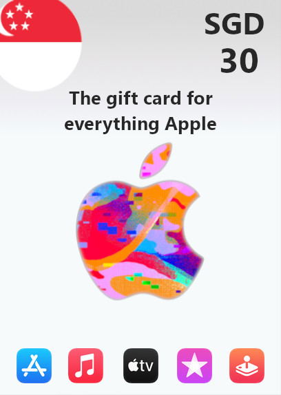 Apple Gift Card 30 SGD | Singapore Account digital