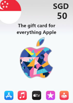 iTunes 50 SGD Gift Card | Singapore Account_