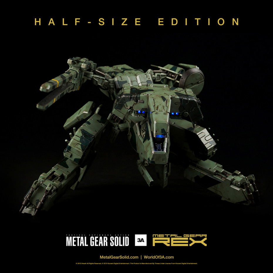 Metal Gear Solid: Metal Gear REX Half Size Edition