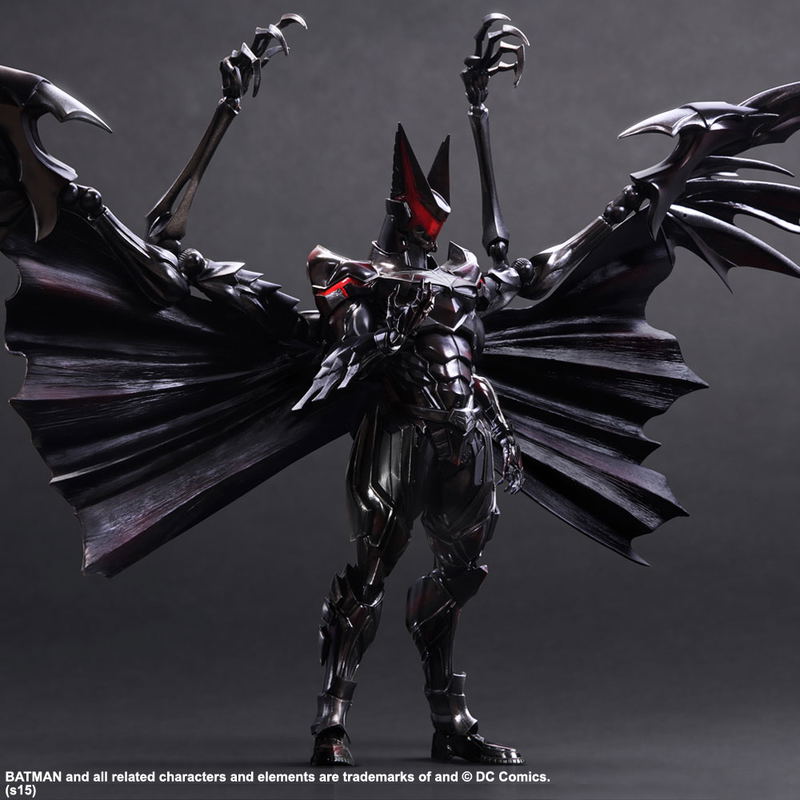 DC Comics Variant Play Arts Kai Designed Designed By Tetsuya Nomura: Batman image 7