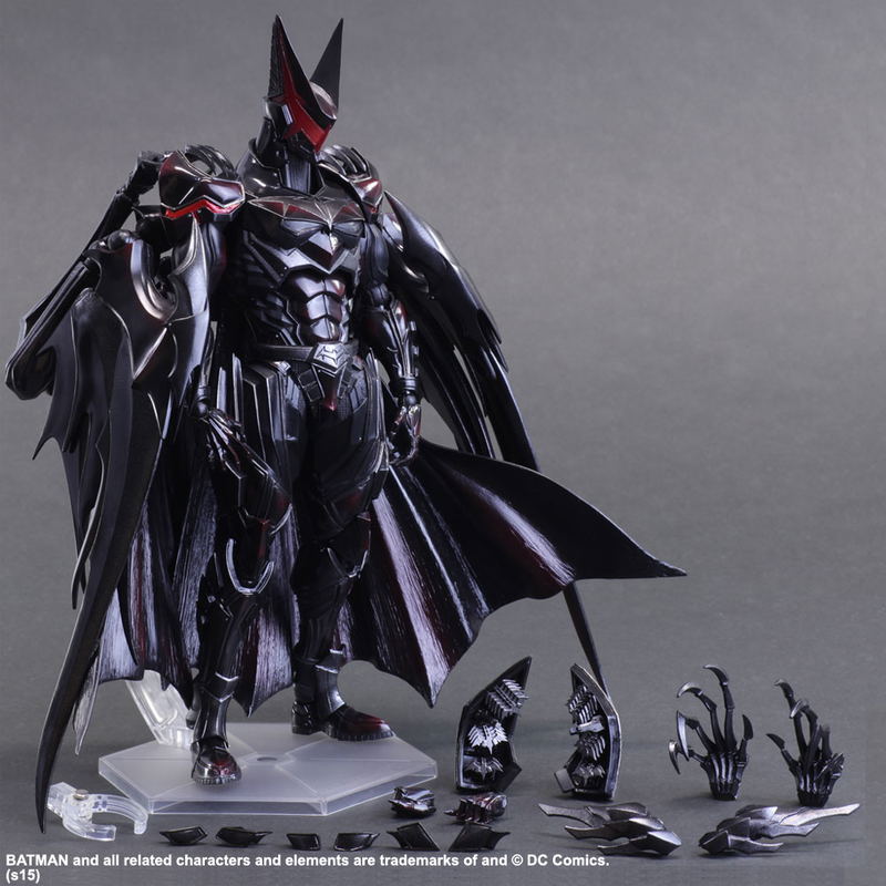 DC Comics Variant Play Arts Kai Designed Designed By Tetsuya Nomura: Batman image 10
