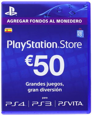 PlayStation Network Card (EUR 50 / for ES network only)_