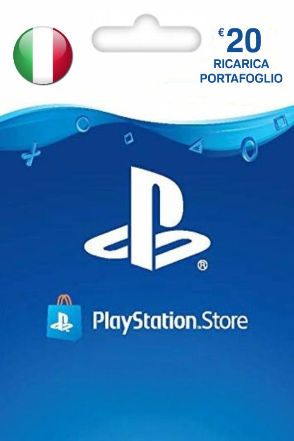 PSN Card 20 EUR | Playstation Network Italy <span class="ext ext_digital">digital</span> image 1