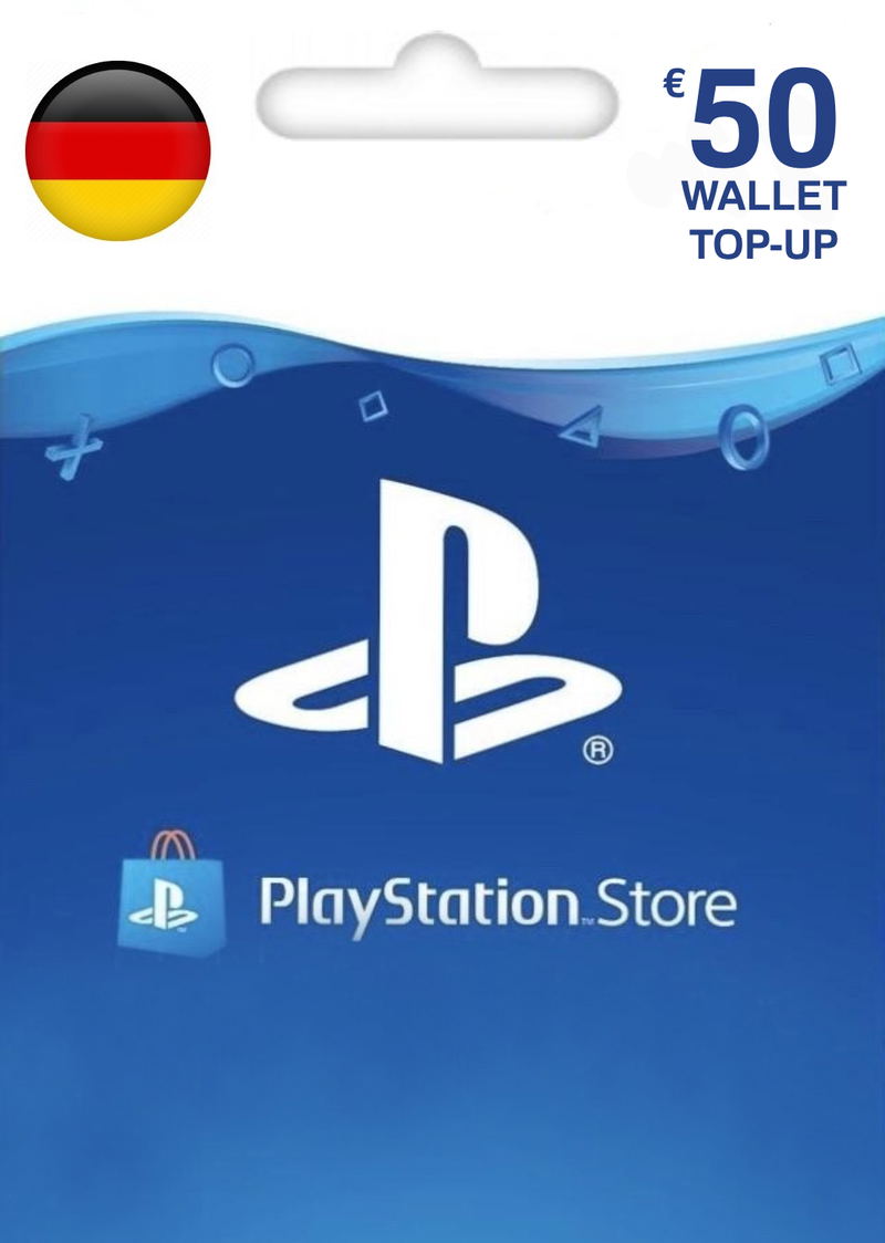 PSN Card 50 EUR | Playstation Network Germany <span class="ext ext_digital">digital</span> image 1