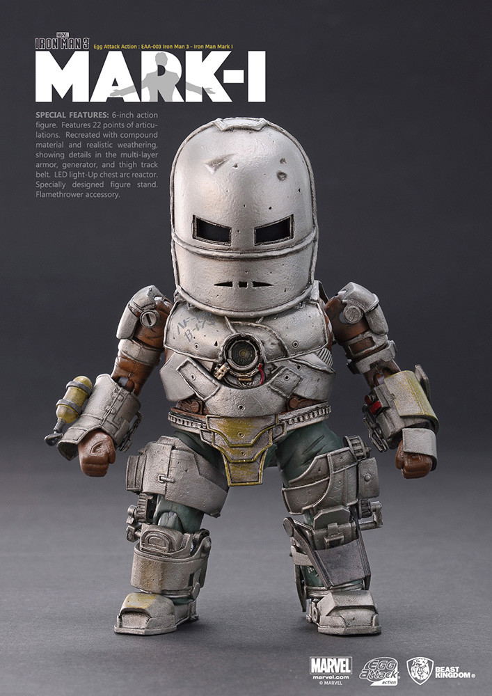 Egg Attack Action Iron Man 3: Iron Man Mark I image 2