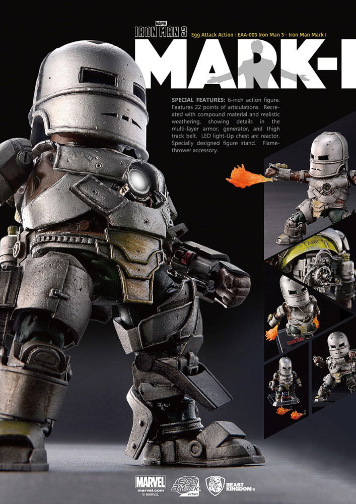 Egg Attack Action Iron Man 3: Iron Man Mark I image 6