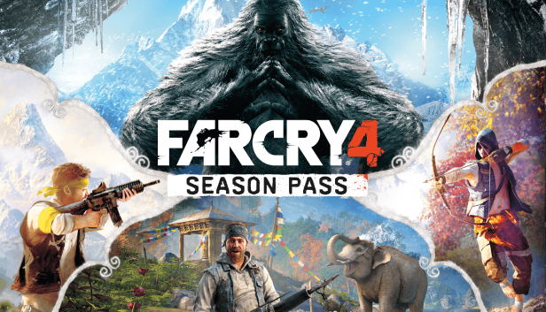 Far Cry 4 Season Pass (DLC) <span class="ext" style="background-color: #B0000F; color: #FFFFFF;">DLC</span> <span class="ext" style="background-color: #3b5998; color: #FFFFFF;">Ubisoft Connect</span> <span class="ext ext_digital">digital</span> image 1