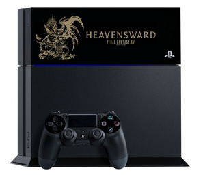 PlayStation 4 System [Final Fantasy XIV Heavensward Edition] (Jet Black)