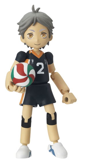 Yakudou Sotai Playing Figure feat. Haikyu!!: PG05 Sugawara Koshi_