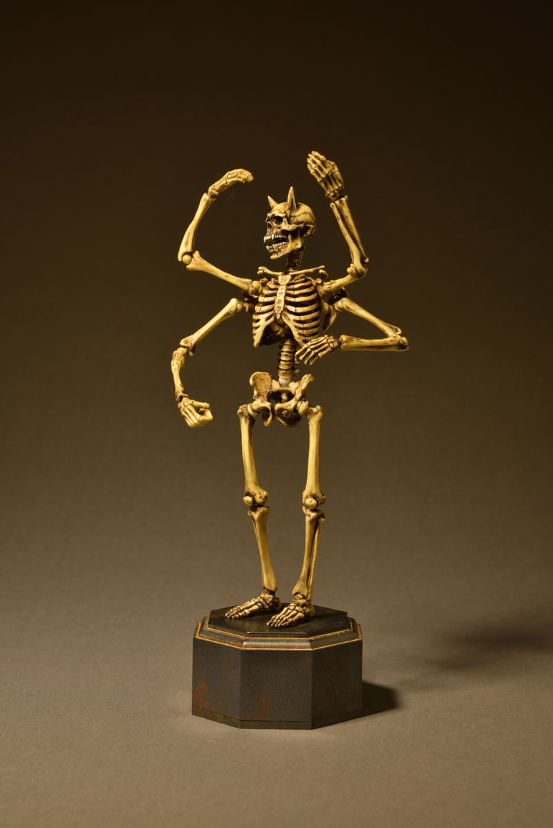 KT Project KT-006 Takeya Freely Figure: Skeleton Color Edition image 2