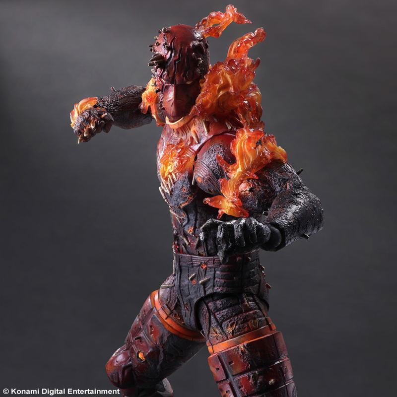 Solid Burn Metal Gear Solid V The Phantom Pain Play Arts Kai: Burning Man
