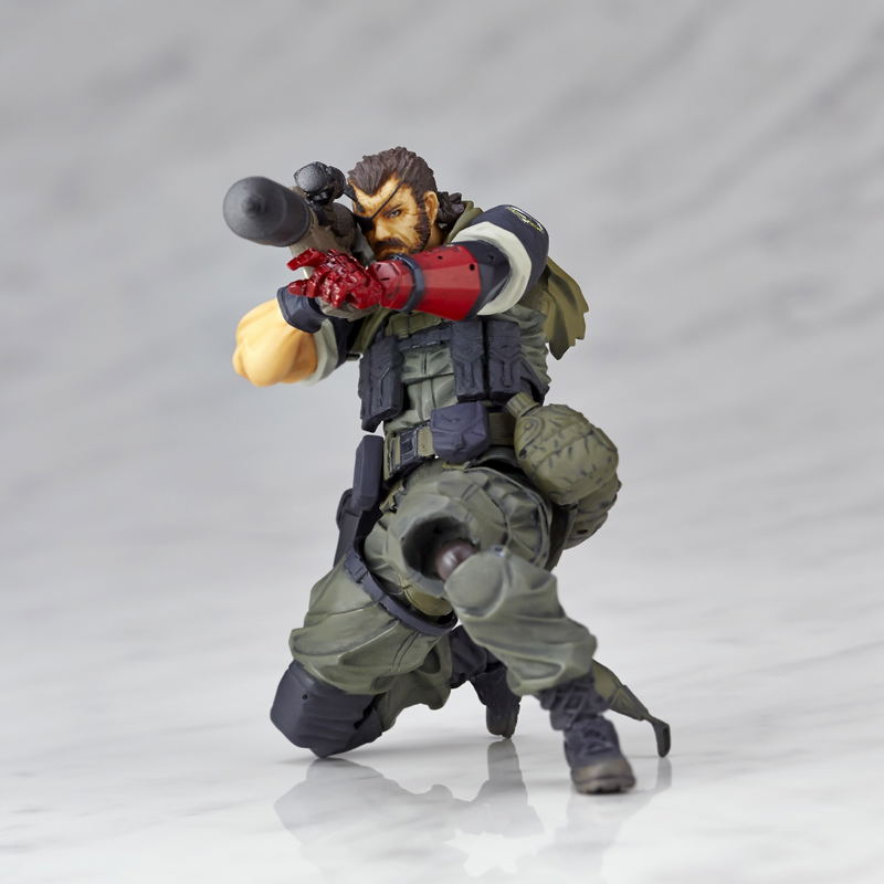 Micro Yamaguchi Revol Mini rm-015 Metal Gear Solid V The Phantom Pain: Venom Snake Olive Drab Army Fatigues Ver. image 11
