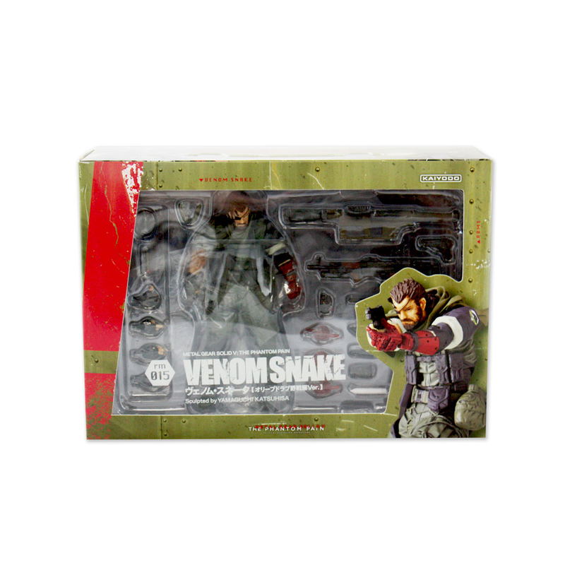 Micro Yamaguchi Revol Mini rm-015 Metal Gear Solid V The Phantom Pain: Venom Snake Olive Drab Army Fatigues Ver. image 14