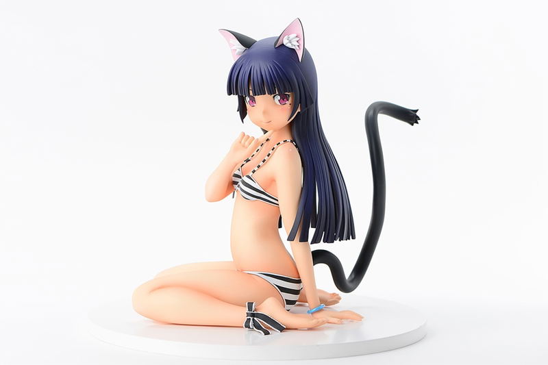 Ore no Imouto ga Konna ni Kawaii Wake ga Nai: Kuroneko Stripe Mizugi Nekomimi Ver. image 1
