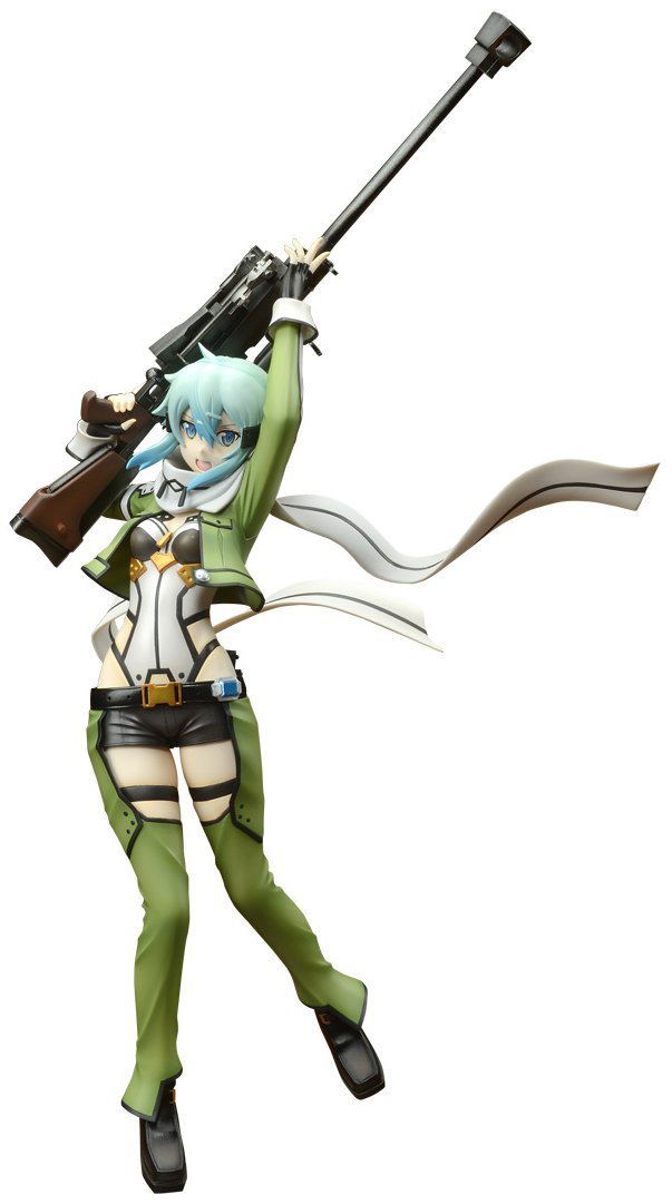 Sword Art Online II 1/7 Scale Pre-Painted Figure: Sinon Kaitendo Ver. (Re-run) image 1