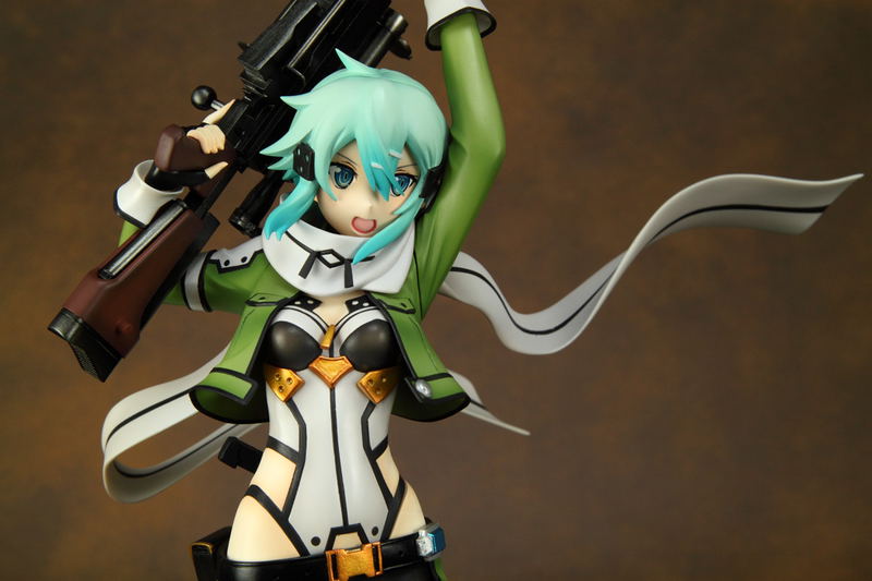 Sword Art Online II 1/7 Scale Pre-Painted Figure: Sinon Kaitendo Ver. (Re-run) image 9