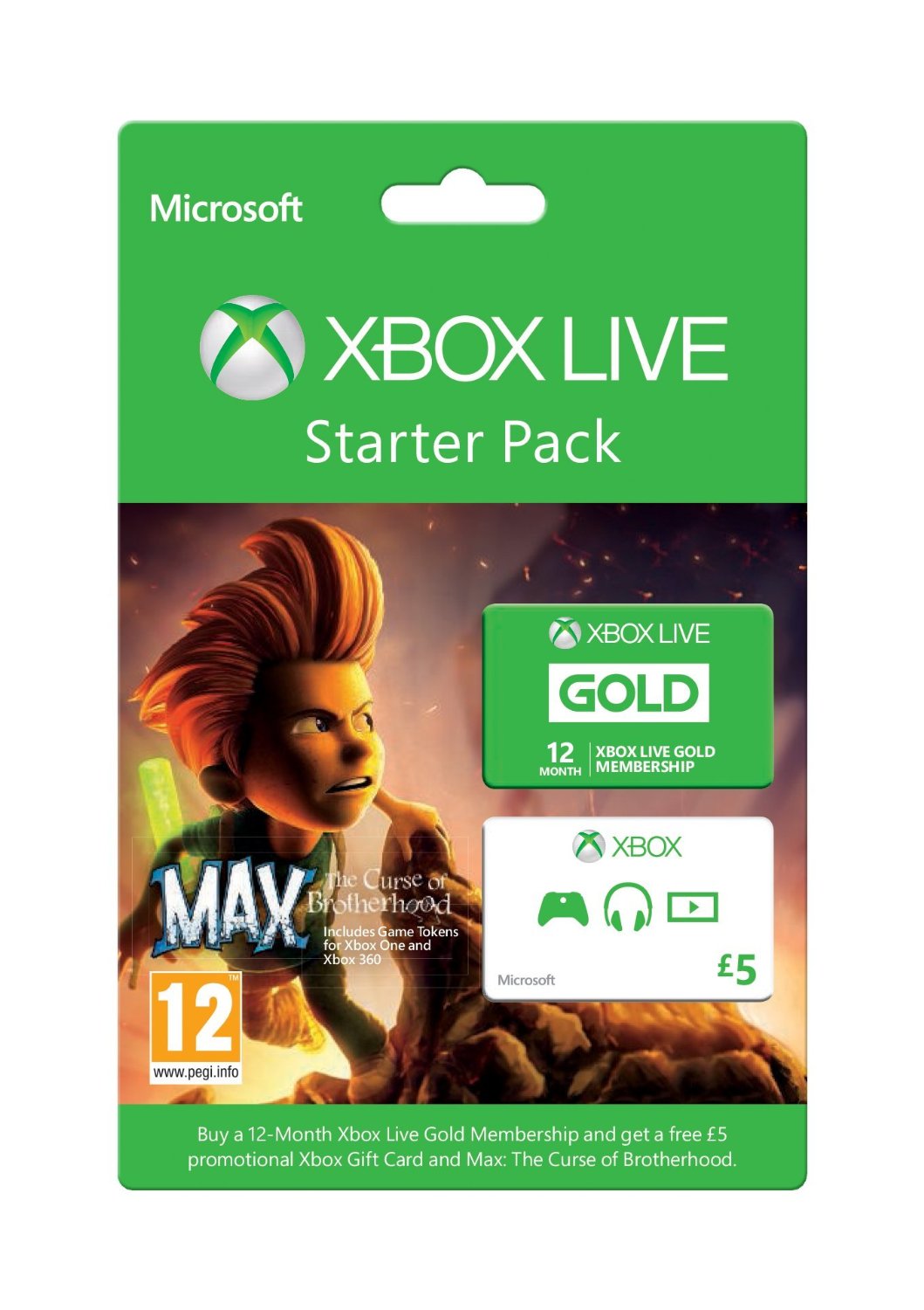 12 Months Year Subscription Xbox Live Gold Gold Membership Xbox