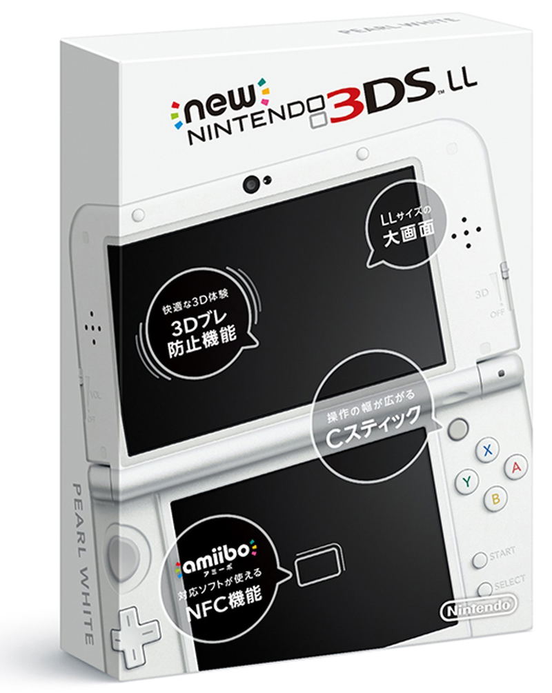 New Nintendo 3DS LL (Pearl White) image 1