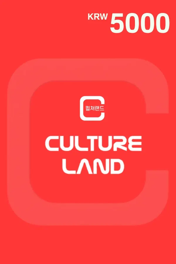 Culture Land Gift Card 5000 KRW | Korea Account <span class="ext ext_digital">digital</span> image 1