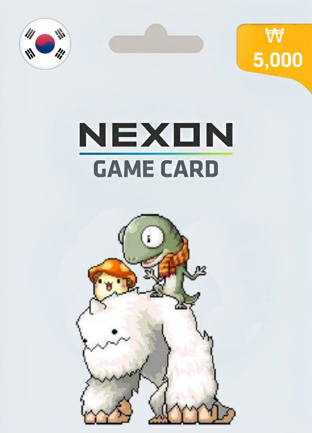Nexon Cash Card (5000 Won) | Korea Account Only digital — Import Game Deal