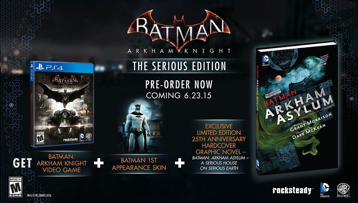 Batman: Arkham Knight - The Serious Edition (Comic Bundle) for