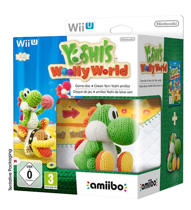 Yoshi's Woolly World with Green Yarn Yoshi amiibo (Special Edition) image 1