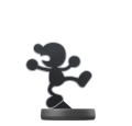 amiibo Super Smash Bros. Series Figure (Mr. Game & Watch) (Re-run) thumbnail 2