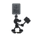 amiibo Super Smash Bros. Series Figure (Mr. Game & Watch) (Re-run) thumbnail 6
