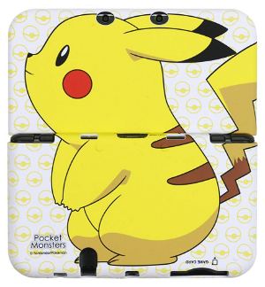 Rubber Coat Cover for New 3DS LL (Pikachu)