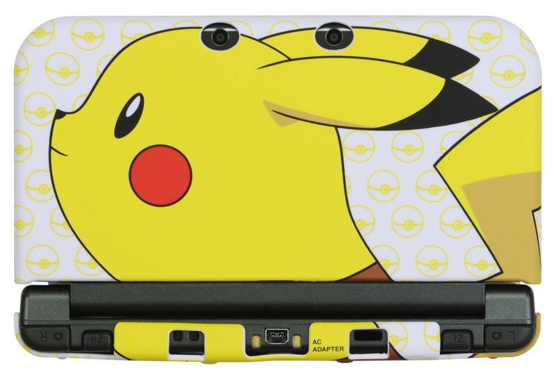 Rubber Coat Cover for New 3DS LL (Pikachu) image 3