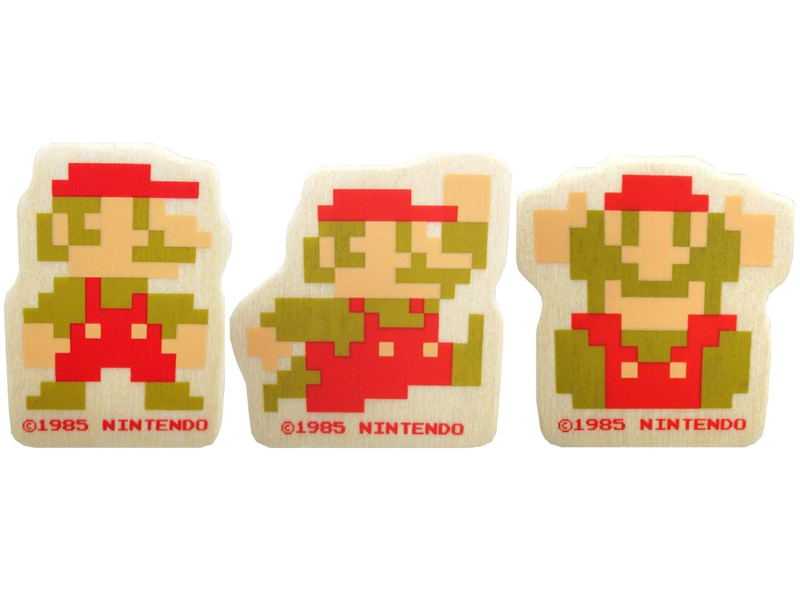 Super Mario Bros. Wooden Die-cut Clip A (Mario Set) image 1