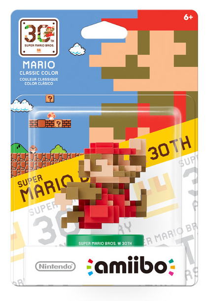 amiibo Super Mario Bros. 30th Series Figure (Mario Classic Color) image 1