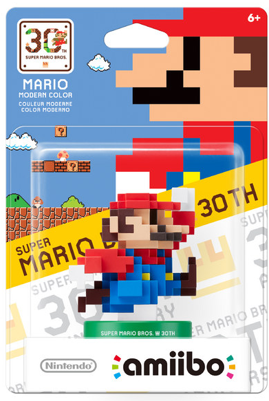 amiibo Super Mario Bros. 30th Series Figure (Mario Modern Color