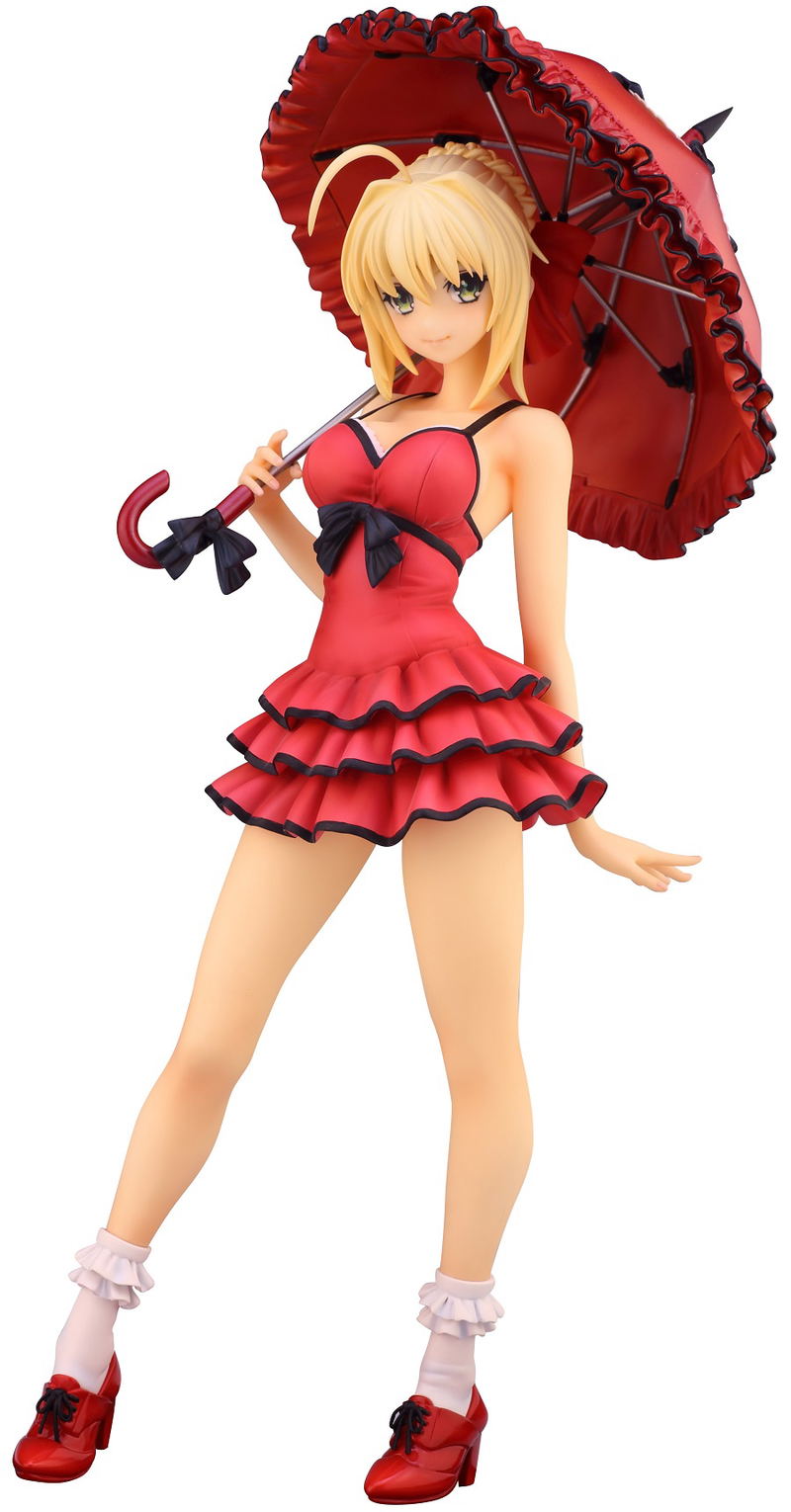Fate/EXTRA CCC 1/7 Scale Pre-Painted Figure: Saber One-piece Dress Ver. (Re-run) image 1