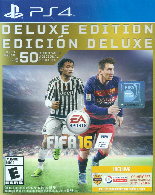 FIFA 16 (Deluxe Edition) İçin PlayStation 4