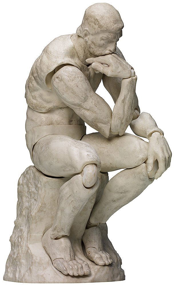 figma The Table Museum: The Thinker Plaster Ver. (Re-run) image 1