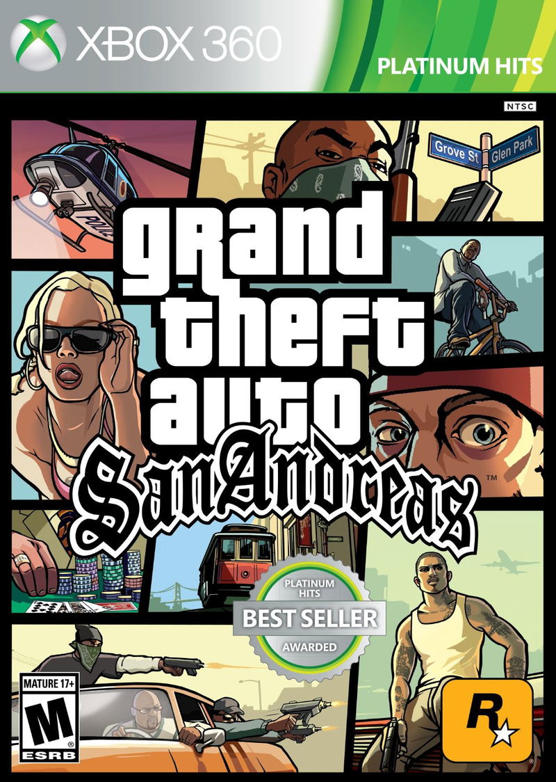 Grand Theft Auto: San Andreas (Platinum Hits) [Latam Cover] image 1