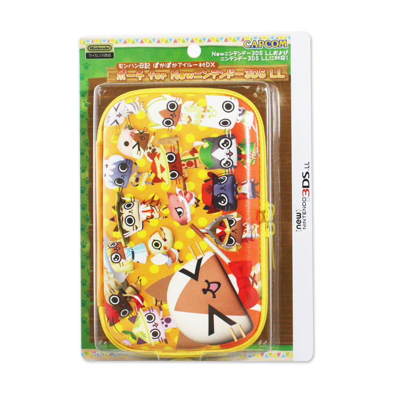 MonHun Nikki: Poka Poka Airu Mura DX Pouch for New 3DS LL image 4